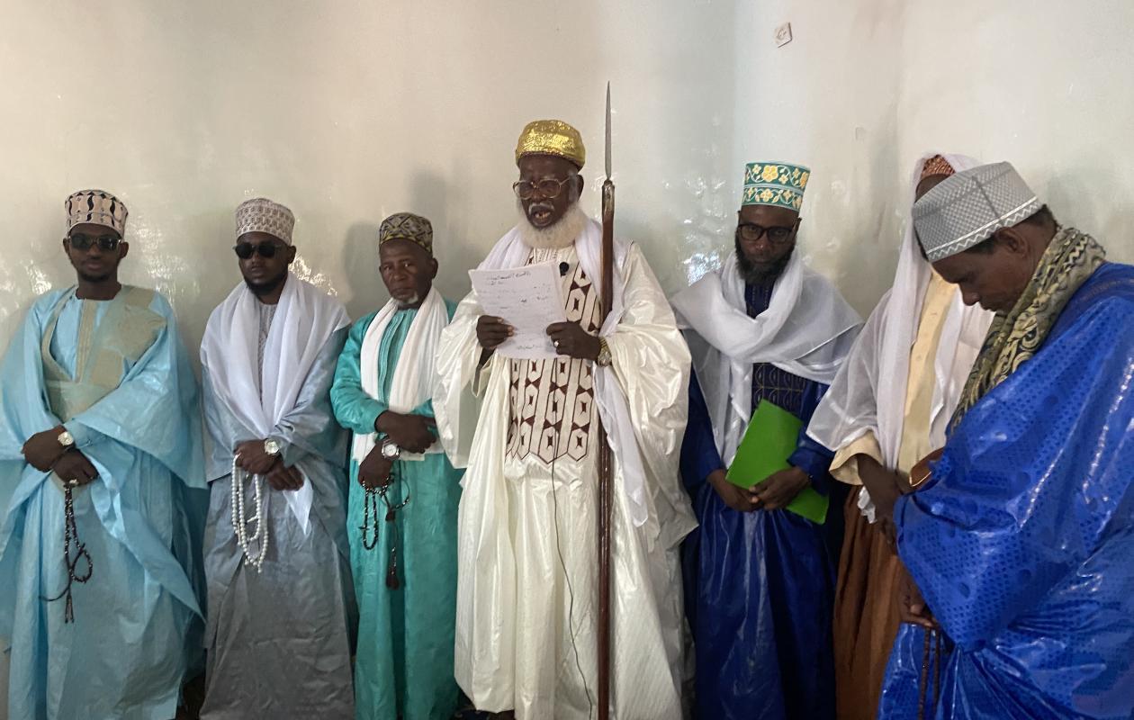 Aïd-El-Kébir à Dandé Mayo : L’imam Mamadou Alpha Ba appelle à l’unité et au retour vers Dieu