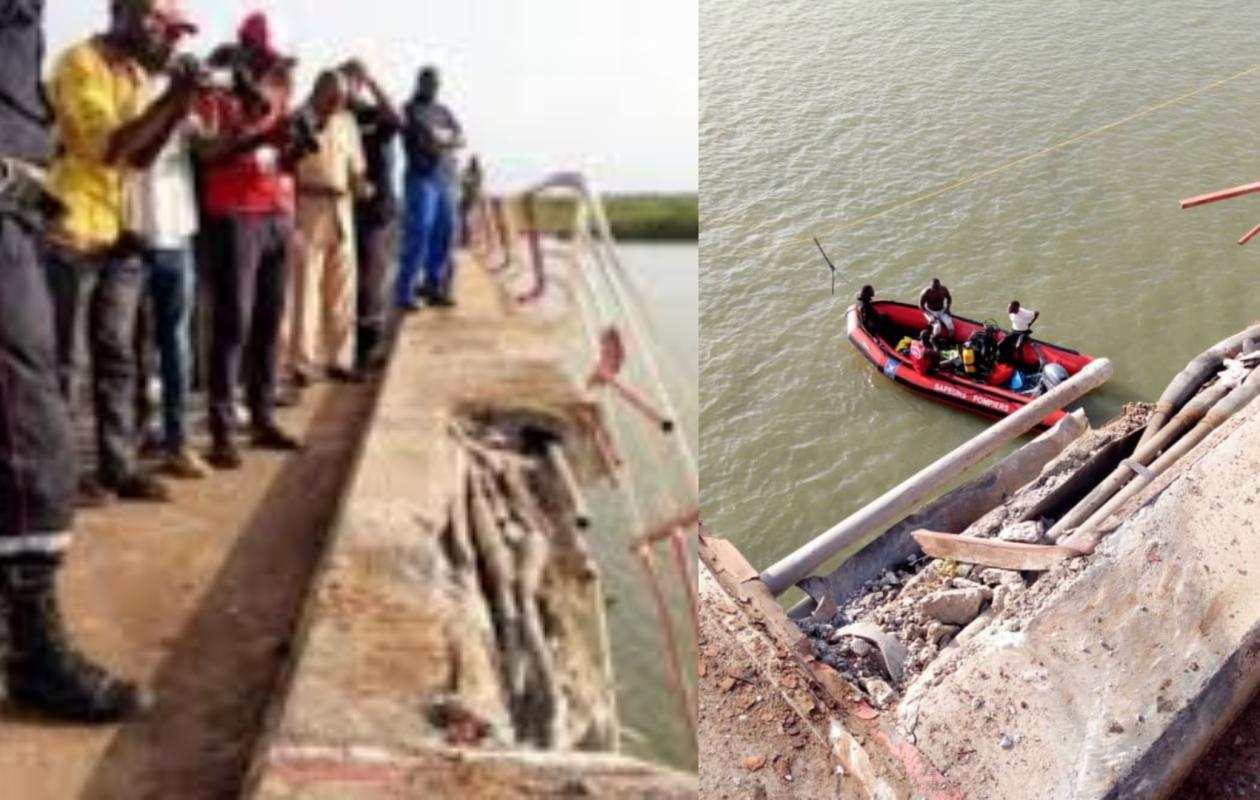 Ziguinchor : Du nouveau dans la chute du minibus sur le pont Émile Badiane