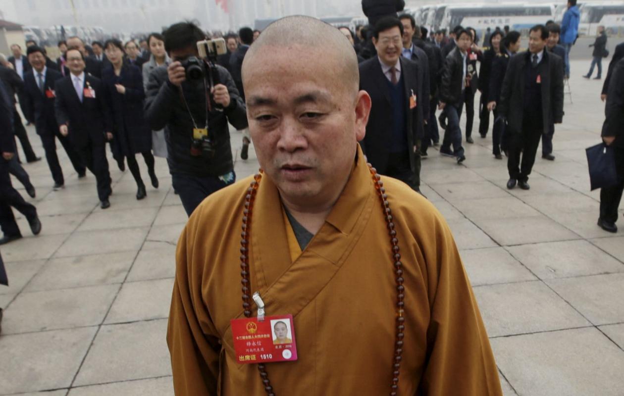 Chine : un ancien responsable du temple Shaolin condamné à 24 ans de prison