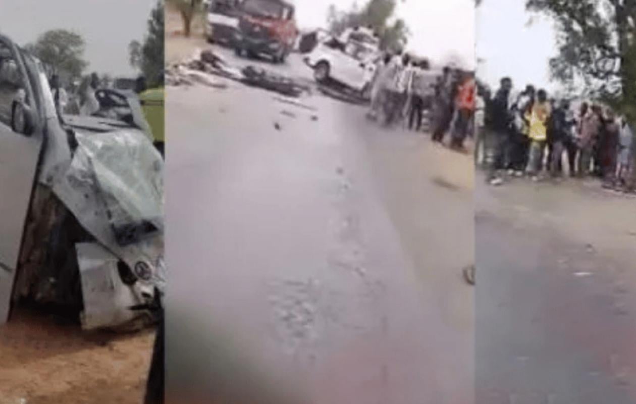 Accident meurtrier à Lam-Lam : Comment la collision entre un bus, un « Cheikhou Chérifou » et une Jakarta s'est produite