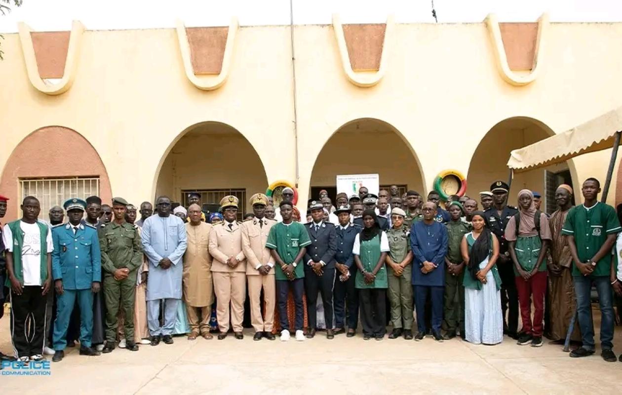 Edupolsen à Louga : la police à l'école de la citoyenneté au Lycée Malick Sall
