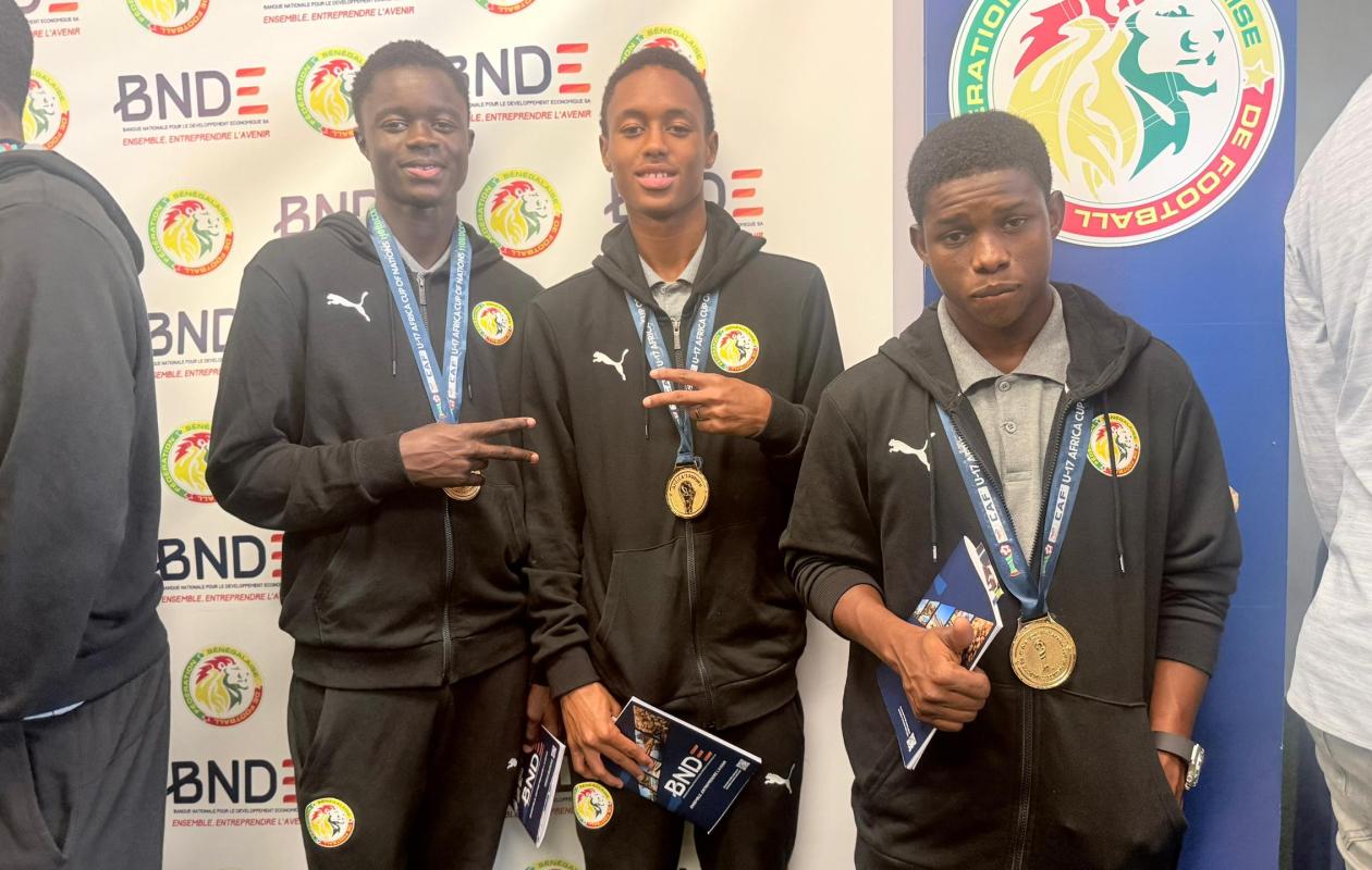 La BNDE accueille et célèbre les Lionceaux U17 champions d’Afrique