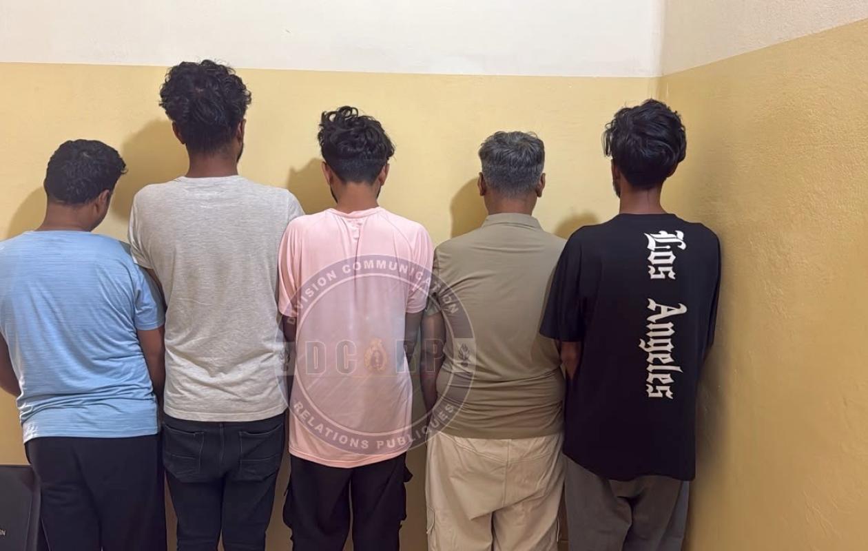 Fraude aux SMS internationaux au préjudice de la Sonatel : la BR de Faidherbe interpelle cinq Pakistanais à Ngor