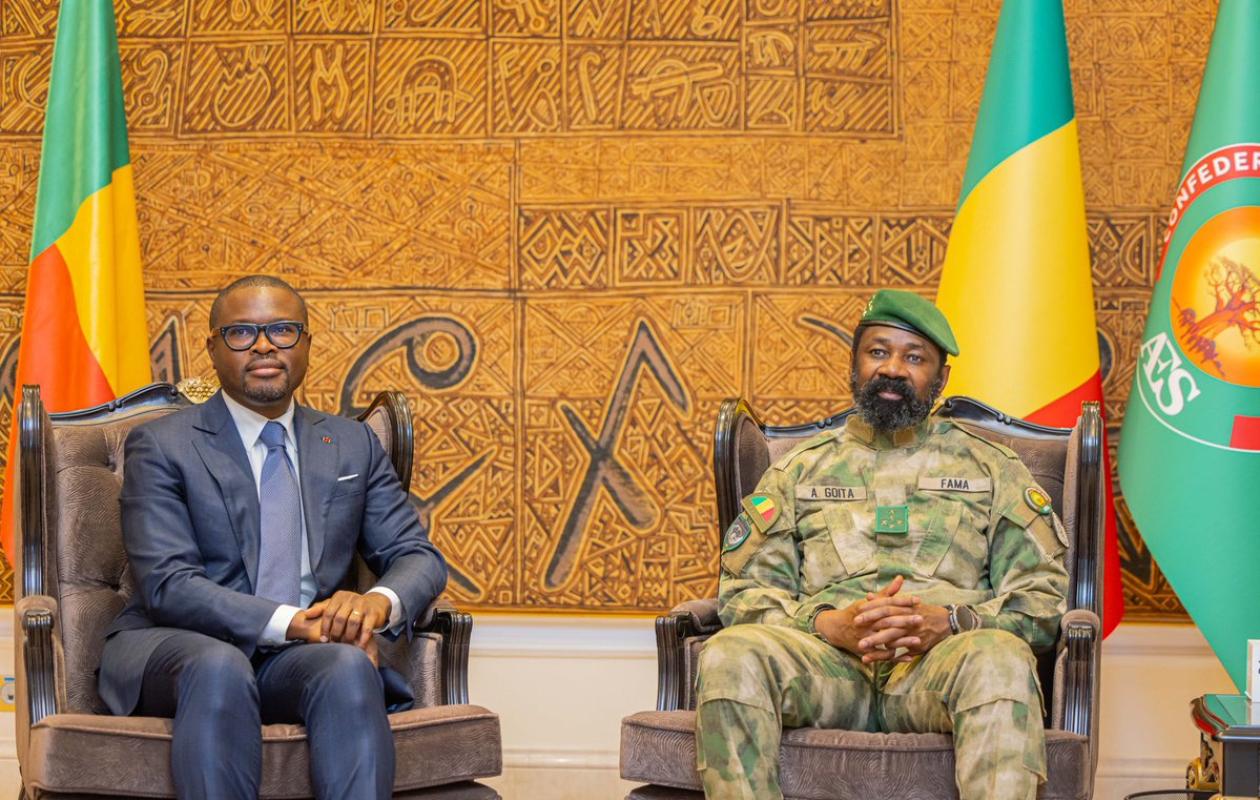 Mali : Le président béninois Wadagni chez Assimi Goita , ce qu’ils se sont dit