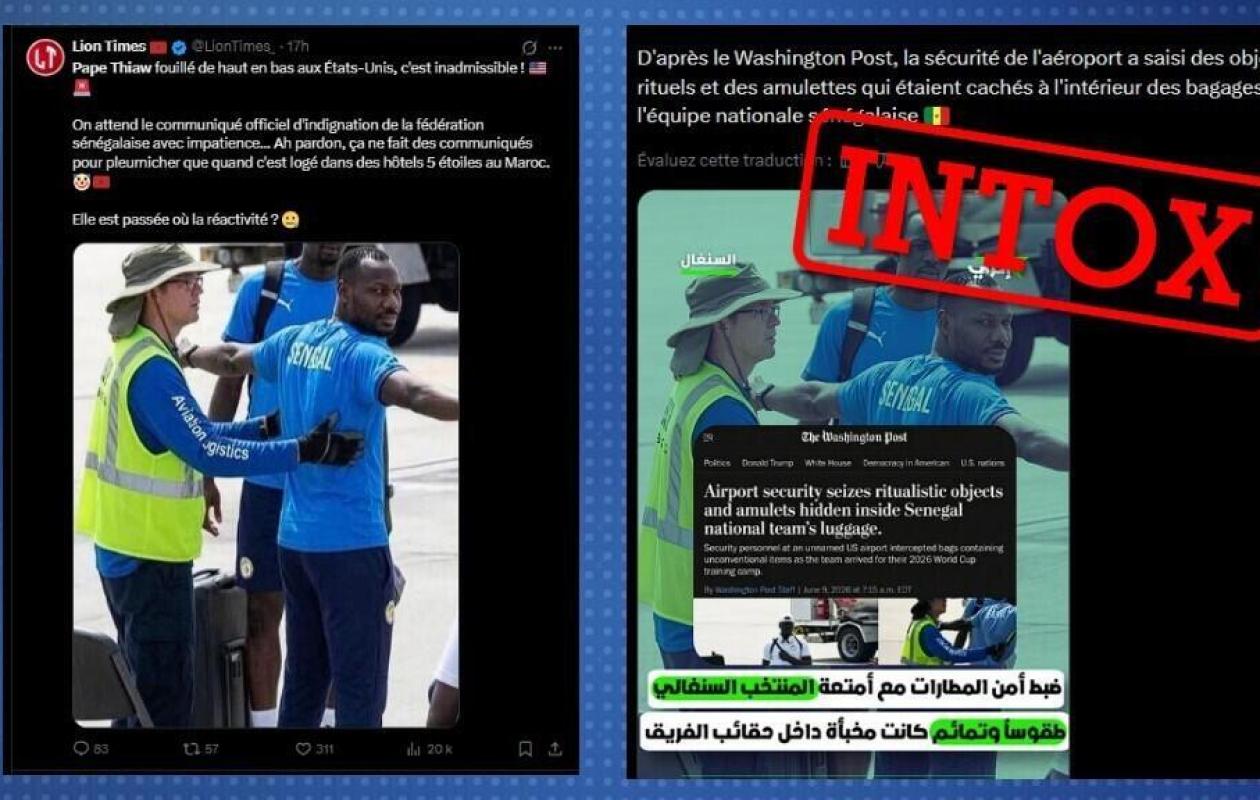 Mondial 2026 : l'équipe du Sénégal visée par des intox venant de supporters marocains
