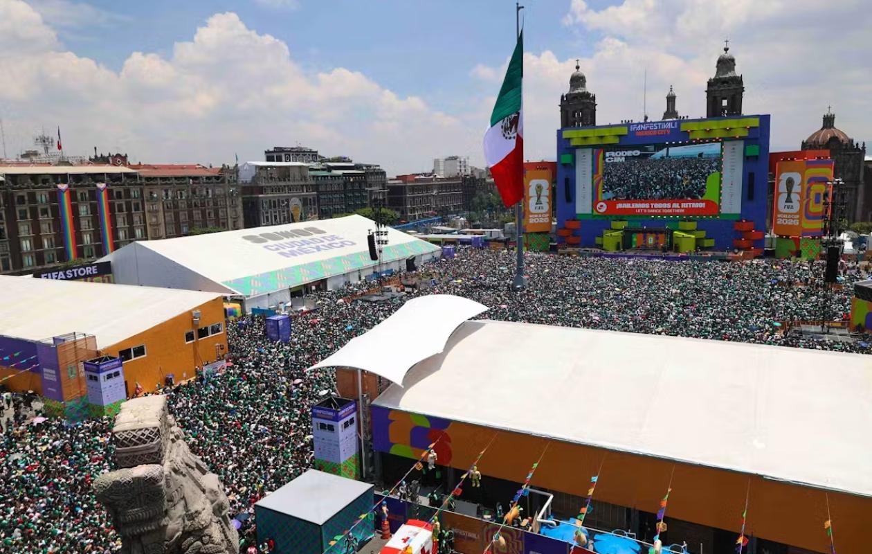 Mondial-2026: bousculades entre supporters à l'entrée de la fan zone à Mexico