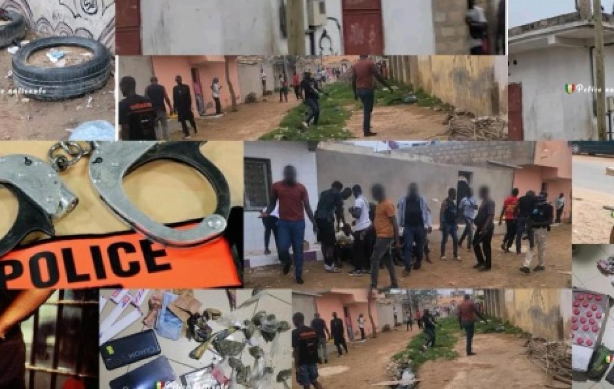 Yeumbeul : un groupe de jeunes s'oppose à l'arrestation d'un dealer, un policier blessé