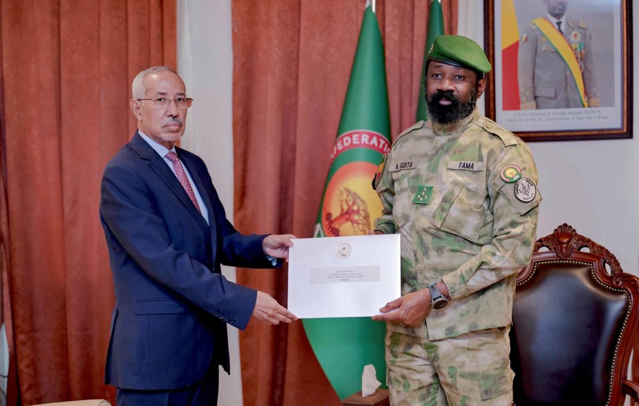 Mali-Mauritanie : Assimi Goïta reçoit un émissaire du Président mauritanien