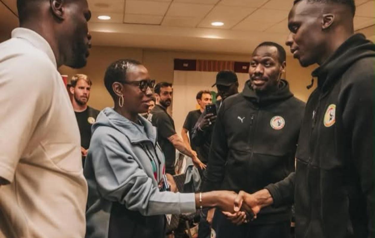 Mondial-2026 : La ministre Djirèye Clotilde Coly apporte le soutien de l’État aux Lions avant leur premier défi