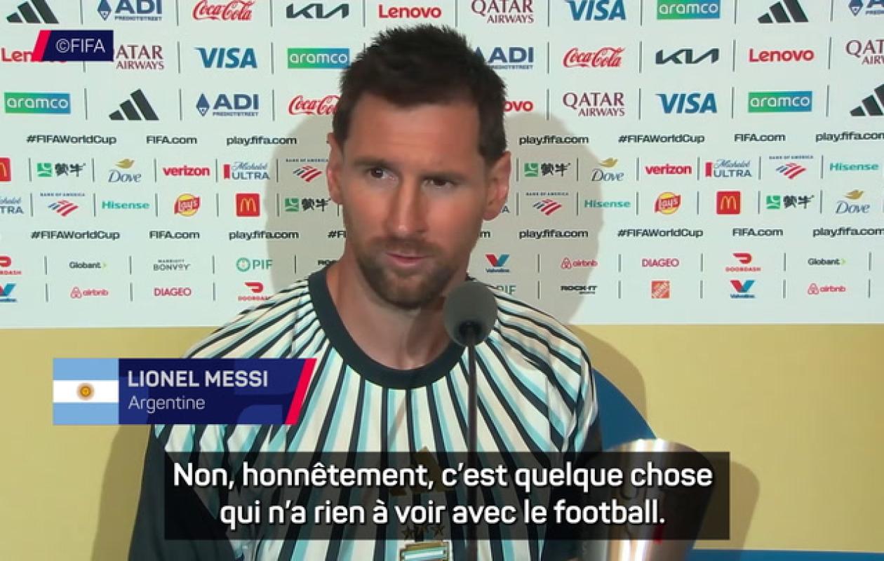 Argentine - Algérie : en larmes après son triplé, Lionel Messi révèle qu’il souffre d’un mystérieux chagrin personnel