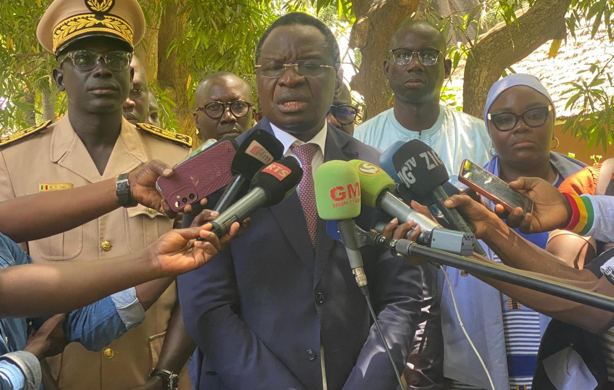 « En Côte d’Ivoire, l’État prélève 215 francs » : Serigne Guèye Diop défend la taxe contestée sur l'anacarde à Ziguinchor