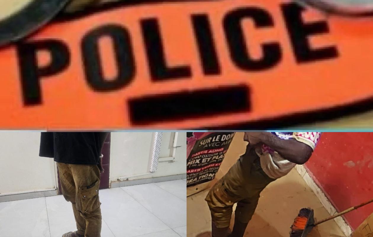 Cambriolage filmé à Thiès : Le cambrioleur arrêté avec le pantalon qu'il portait lors du casse et du chanvre indien par la police