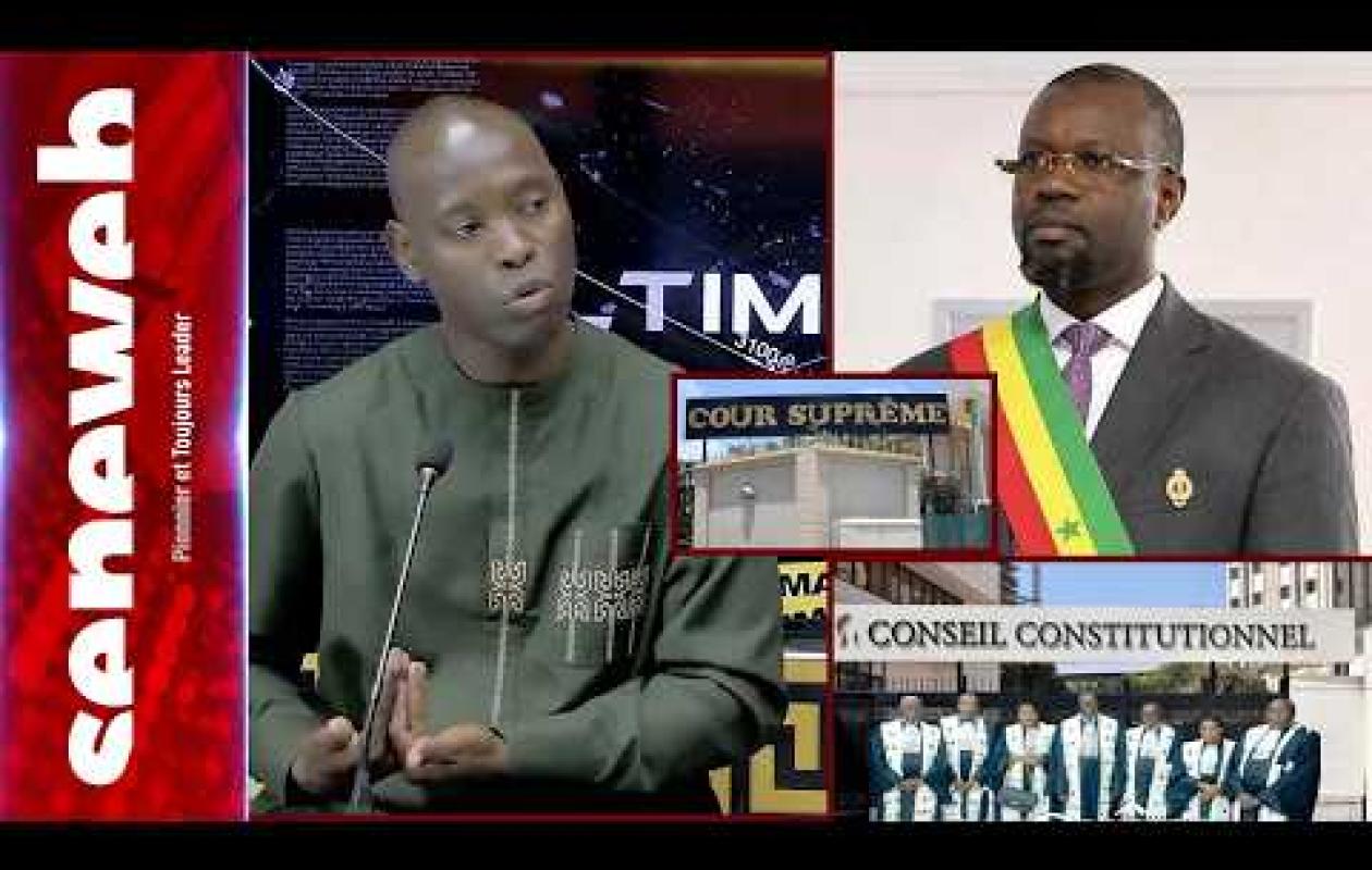 "Sonko sauvé par le conseil constitutionnel": Daouda Mine fait des révélations sur la décision