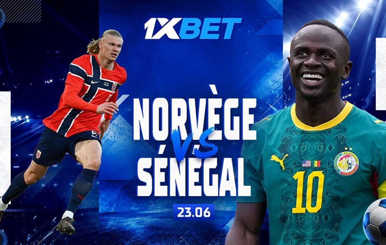 Norvège vs Sénégal : encouragez notre équipe nationale lors du deuxième match du Mondial 2026 avec 1xBet