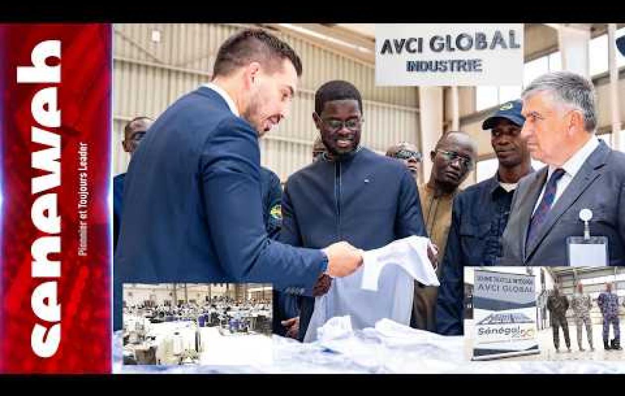 Zone industrielle de Diamniadio : AVCI Global Industrie ouvre une usine de textile et promeut le « Made in Sénégal »