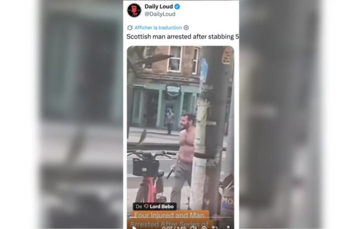 ECOSSE : UN HOMME ARRÊTÉ DANS UNE SÉRIE DE POSSIBLES ATTAQUES ANTIMUSULMANS (VIDÉO)