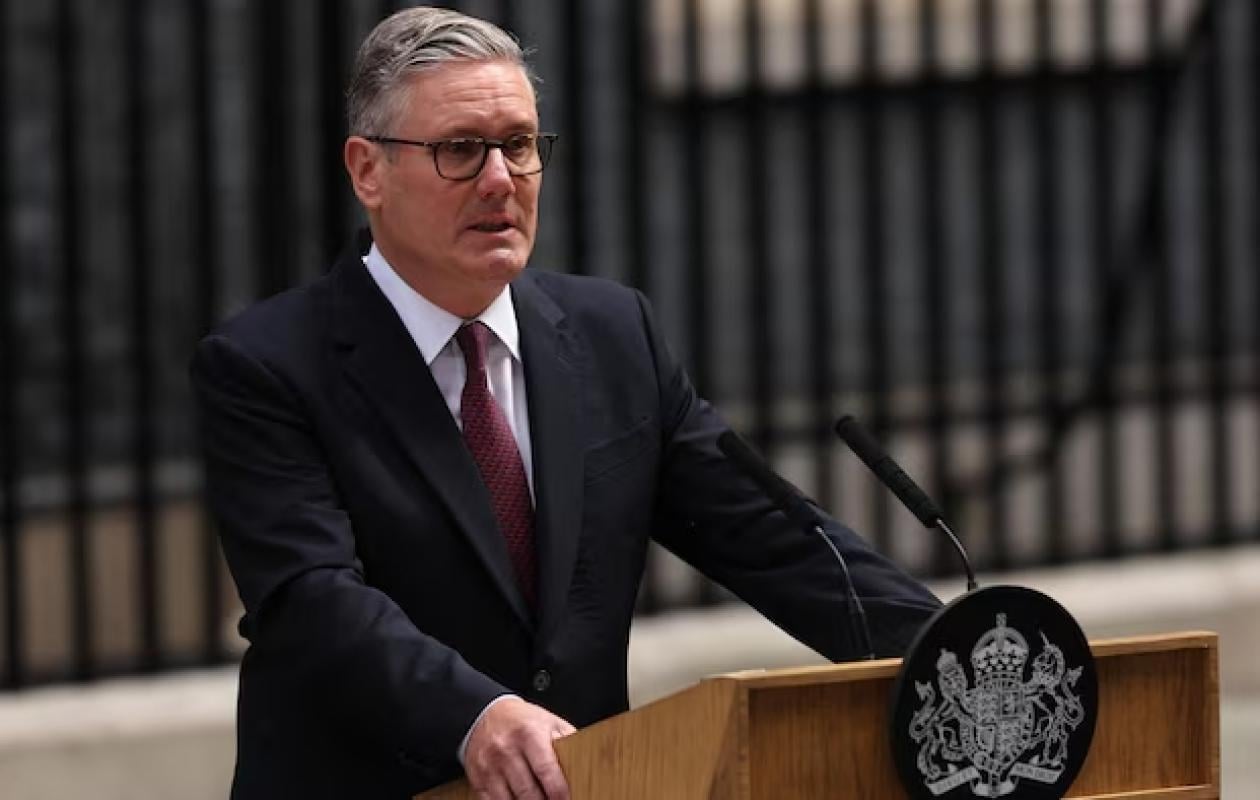 Le Premier ministre britannique Keir Starmer annonce sa démission
