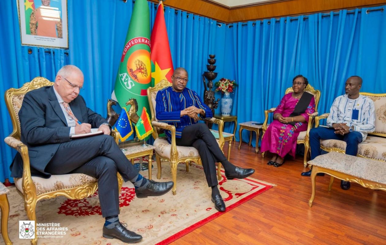 Le Burkina convoque l'ambassadeur de l'UE après les propos critiques d'un eurodéputé