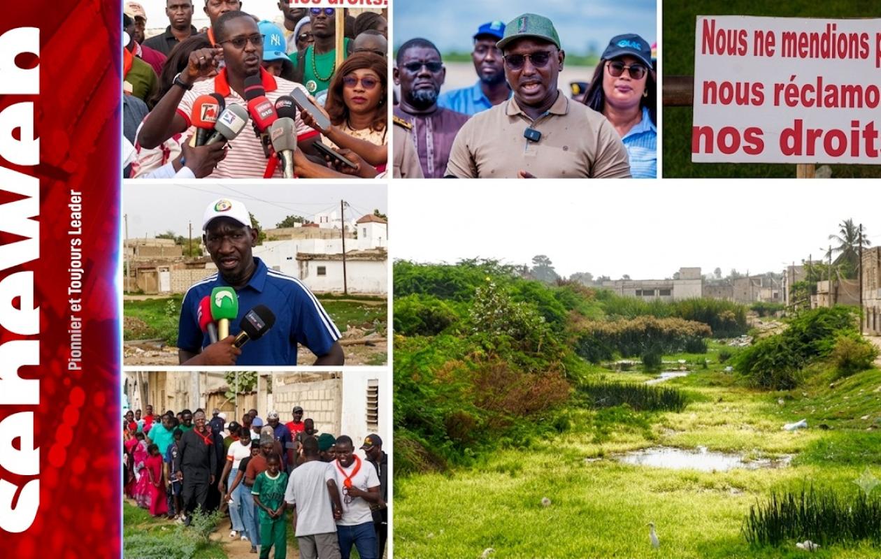 Nguinth en colère : les populations exigent la reprise immédiate des travaux du canal