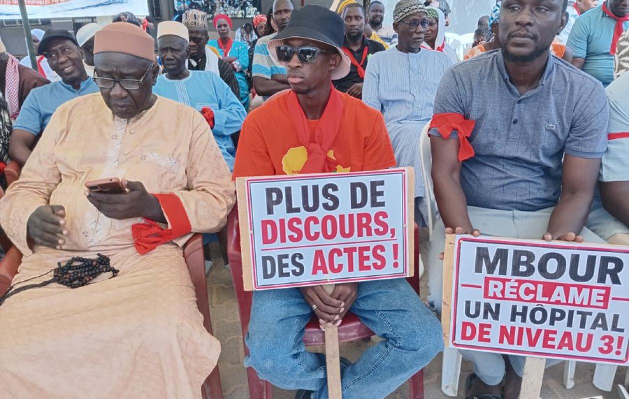 Prise en charge à l’hôpital Thierno Mouhamadou Mansour Barro de Mbour : Un collectif citoyen dénonce un "mouroir" et lance un ultimatum à l'État