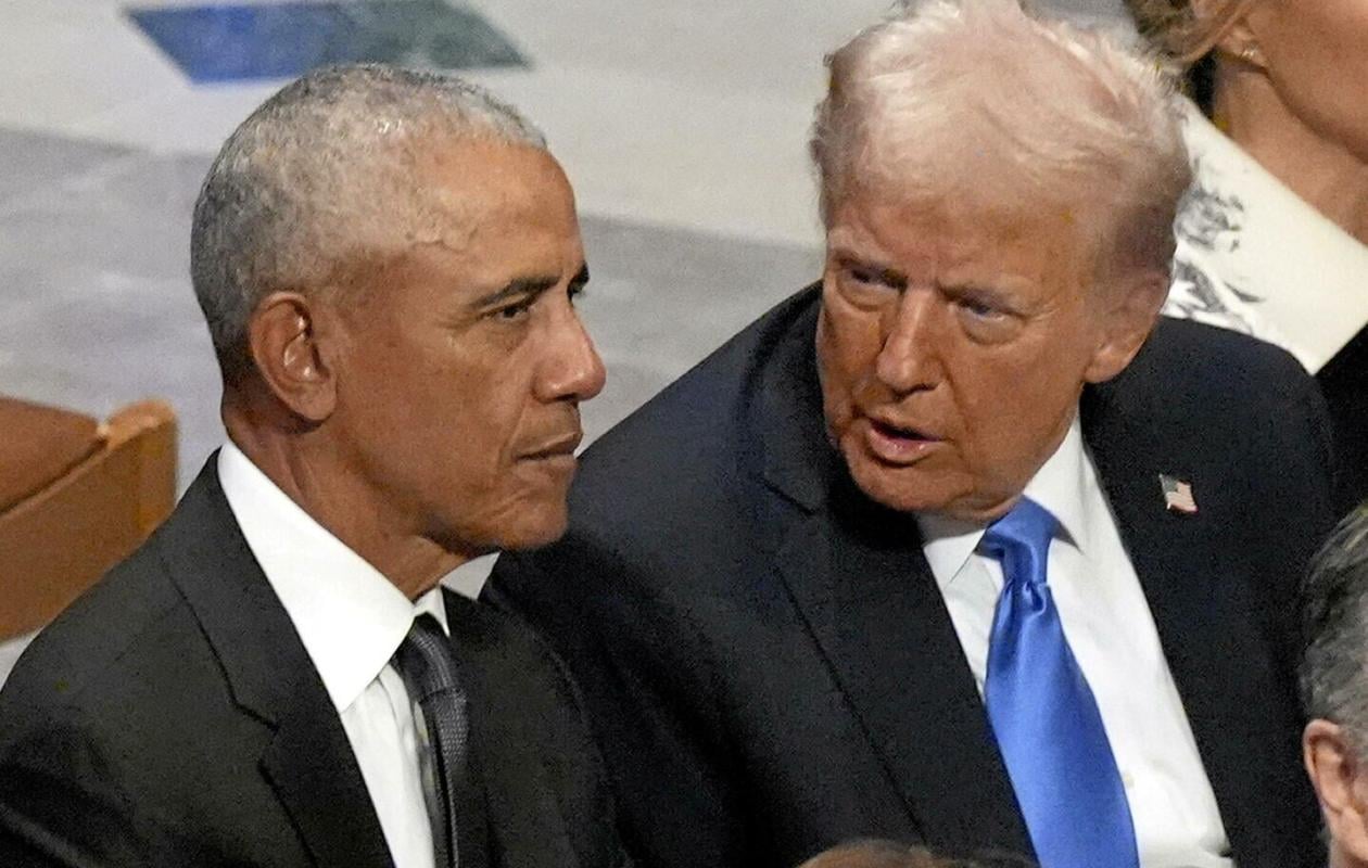 USA: Trump s’amuse à comparer sa photo avec celle d’Obama quand ils étaient jeunes