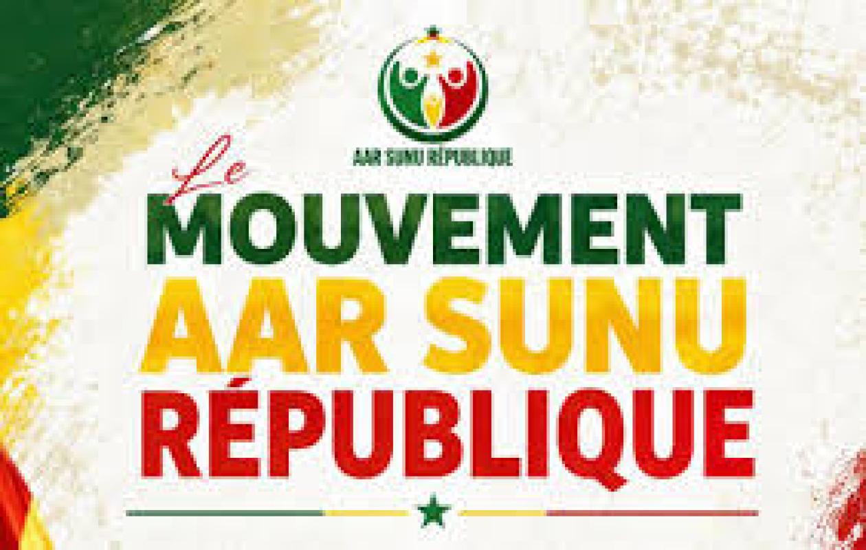 Révision constitutionnelle : Le mouvement « Aar Sunu République » exige le retrait immédiat de la réforme et annonce une grande marche le 10 juillet