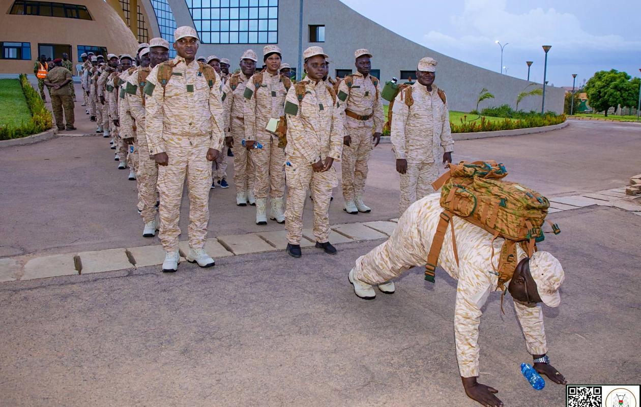 Burkina Faso : des cadres de la Présidence en immersion militaire pendant 21 jours