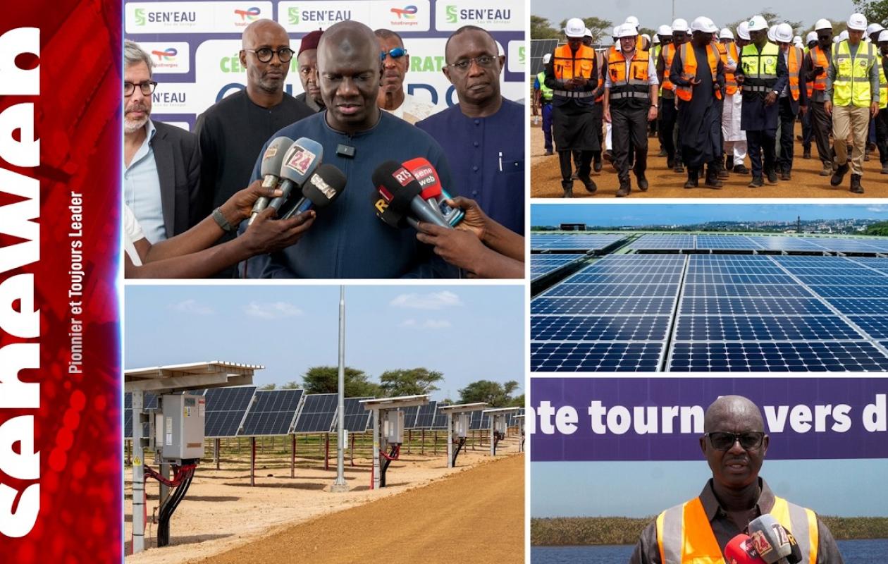 Inauguration des champs solaires de Mécké et de Keur Momar Sarr : Sen'Eau innove en recourant à l'énergie propre