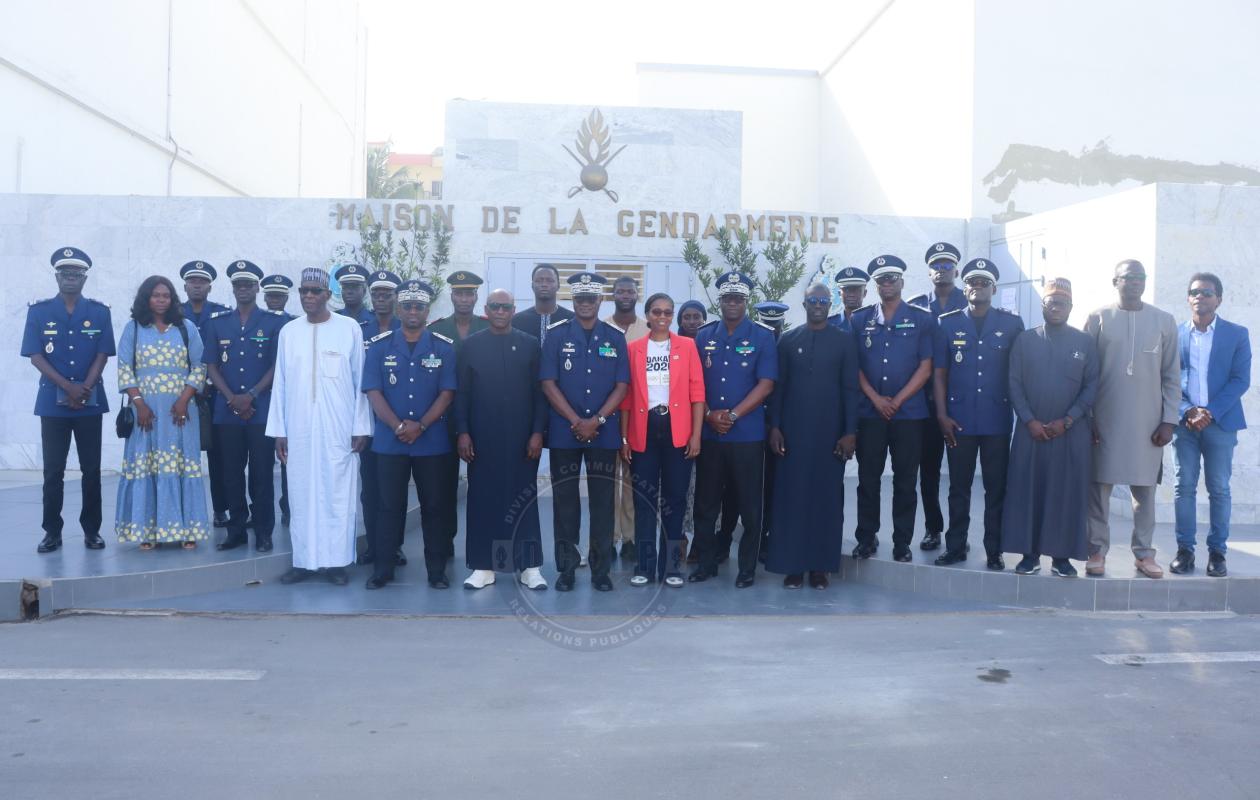 La Gendarmerie nationale, un acteur clé de la réussite des premiers JOJ organisés en Afrique