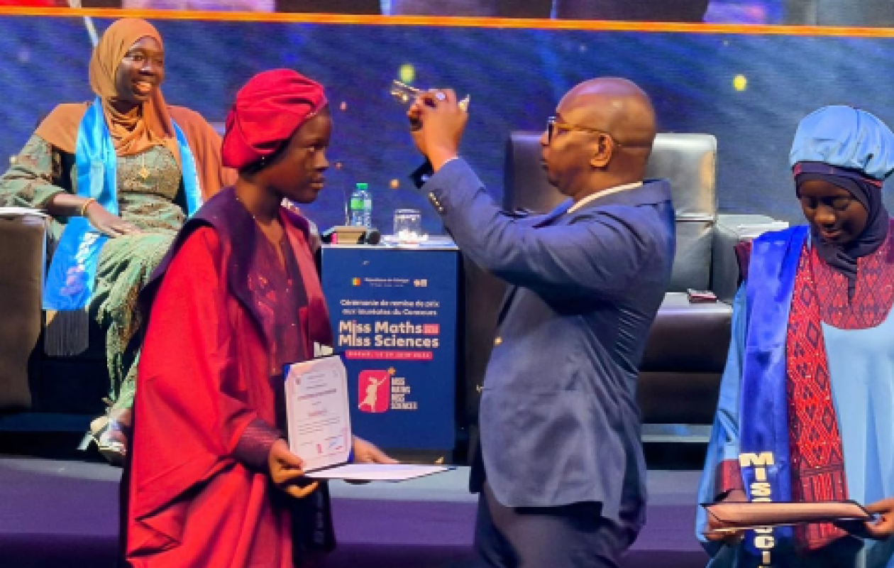 Concours Miss Maths-Miss Sciences : Khadijatou Ka de Thiès et Sokhna Mame bousso Guèye de Dakar couronnés