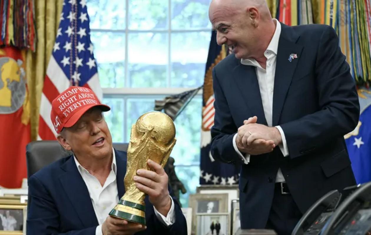 Selon le New York Times, Donald Trump a directement appelé Gianni Infantino au sujet de Balogun