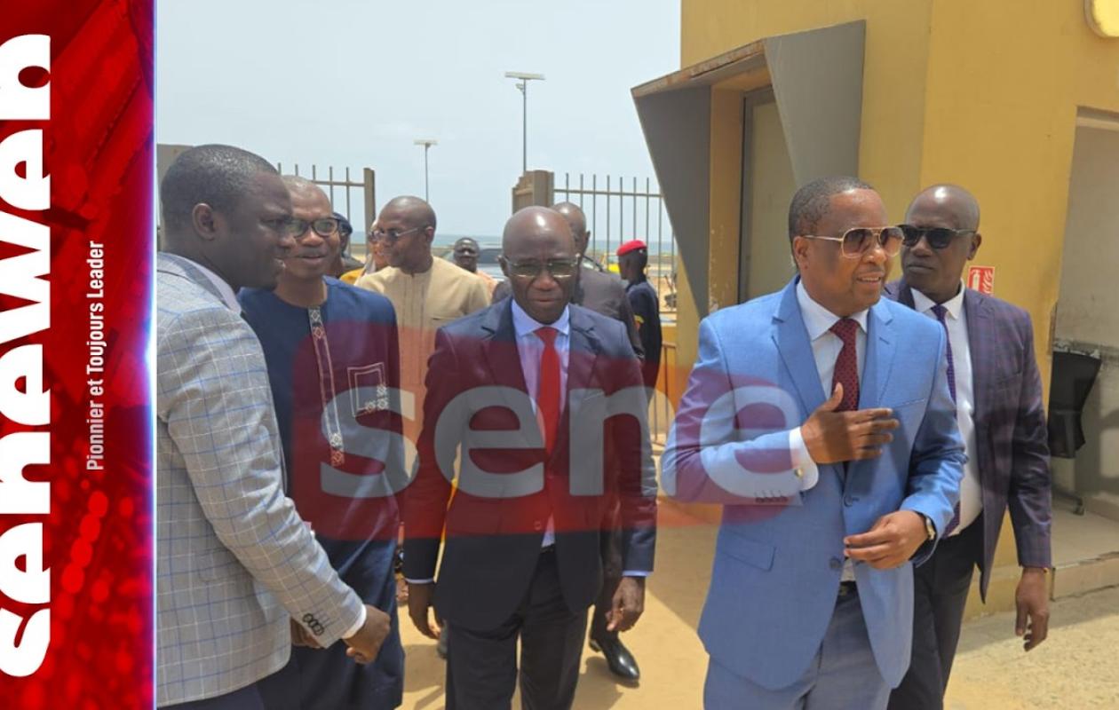 Le ministre de la justice Me Moussa Sarr en visite de travail au TGI hors classe de Pikine-Guédiawaye