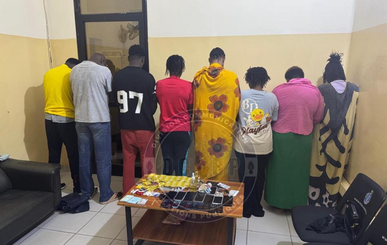 Sexe tarifé, drogue et alcool à Nord-Foire : Cinq prostituées et trois hommes arrêtés par la BR de Faidherbe