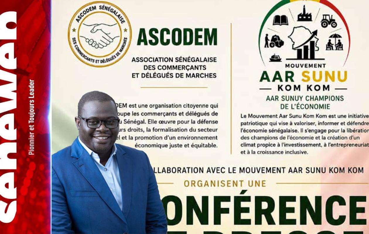 Situation économique du pays : L'ASCODEM et le Mouvement Aar Sunu Kom Kom face à la presse
