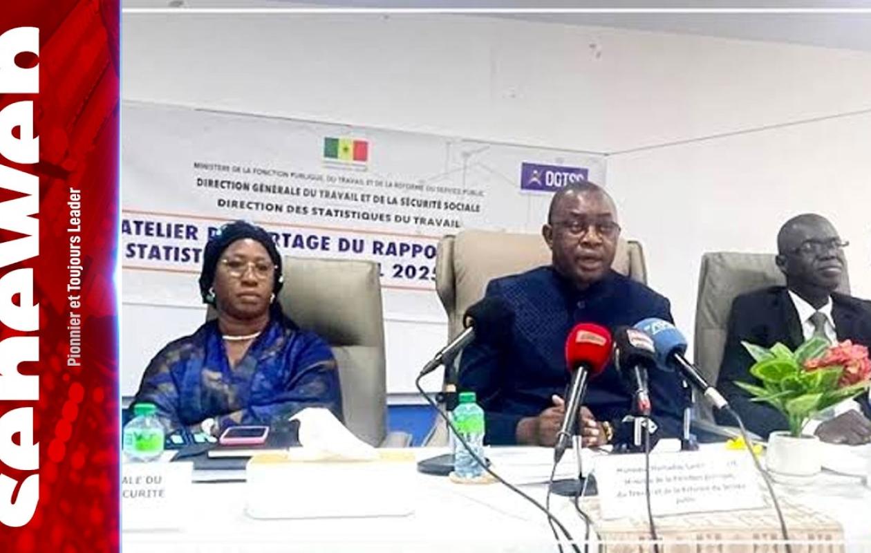 Rapport du travail 2025 : 22 093 emplois créés au Sénégal mais le climat social reste « relativement tendu »