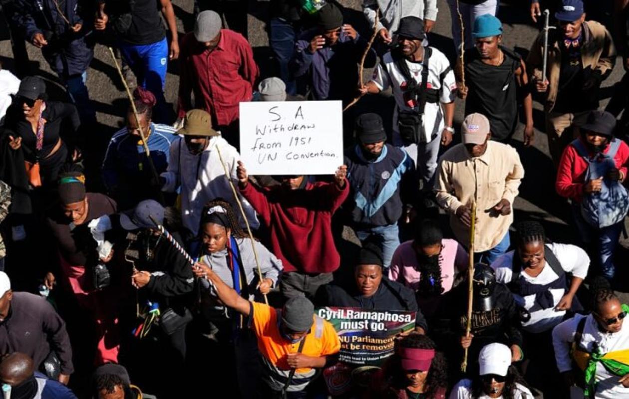 Afrique du Sud : des manifestants anti-immigrés font du porte-à-porte à Johannesburg