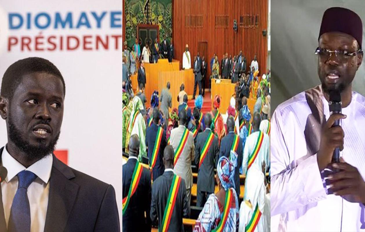 Diomaye Président réplique aux menaces de motion de censure d'Ousmane Sonko