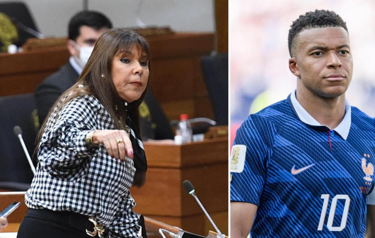 France-Espagne: après sa sortie raciste contre Mbappé, la sénatrice paraguayenne chambre les Bleus éliminés
