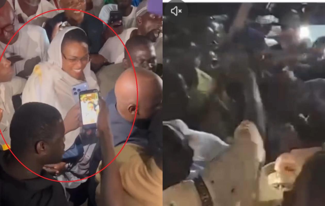 Retour de Marième Faye Sall au Sénégal : un accueil chaleureux des militants de l&rsquo;APR avant l&rsquo;arrivée de Macky Sall (vidéo)
