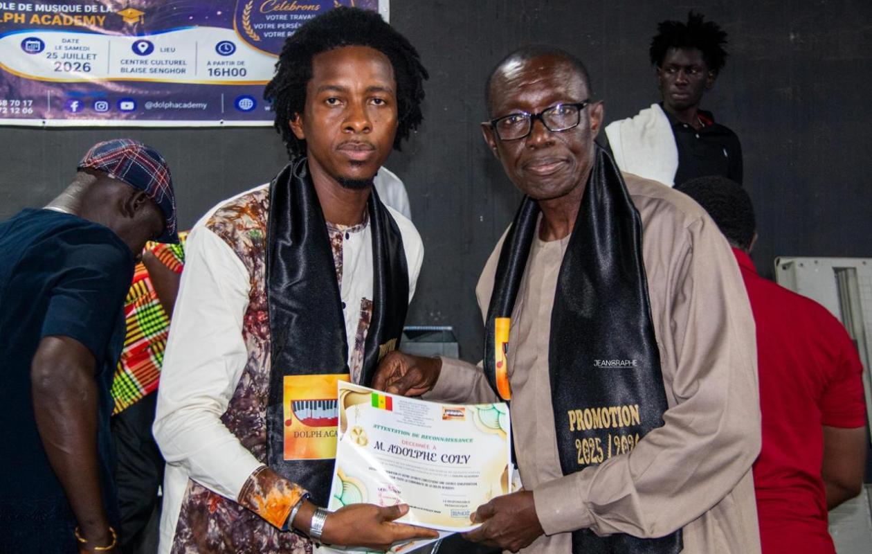 Dolph Academy : Entre remise d&rsquo;attestations et révélation de l&rsquo;album « Ndadje Ndongo Yi »