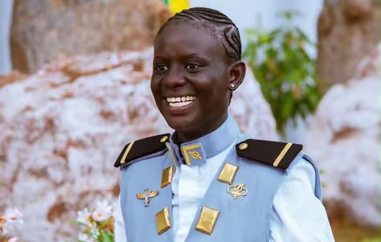 ENOA : La sous-lieutenante Fatimata Ndiaye, major de la 44e promotion