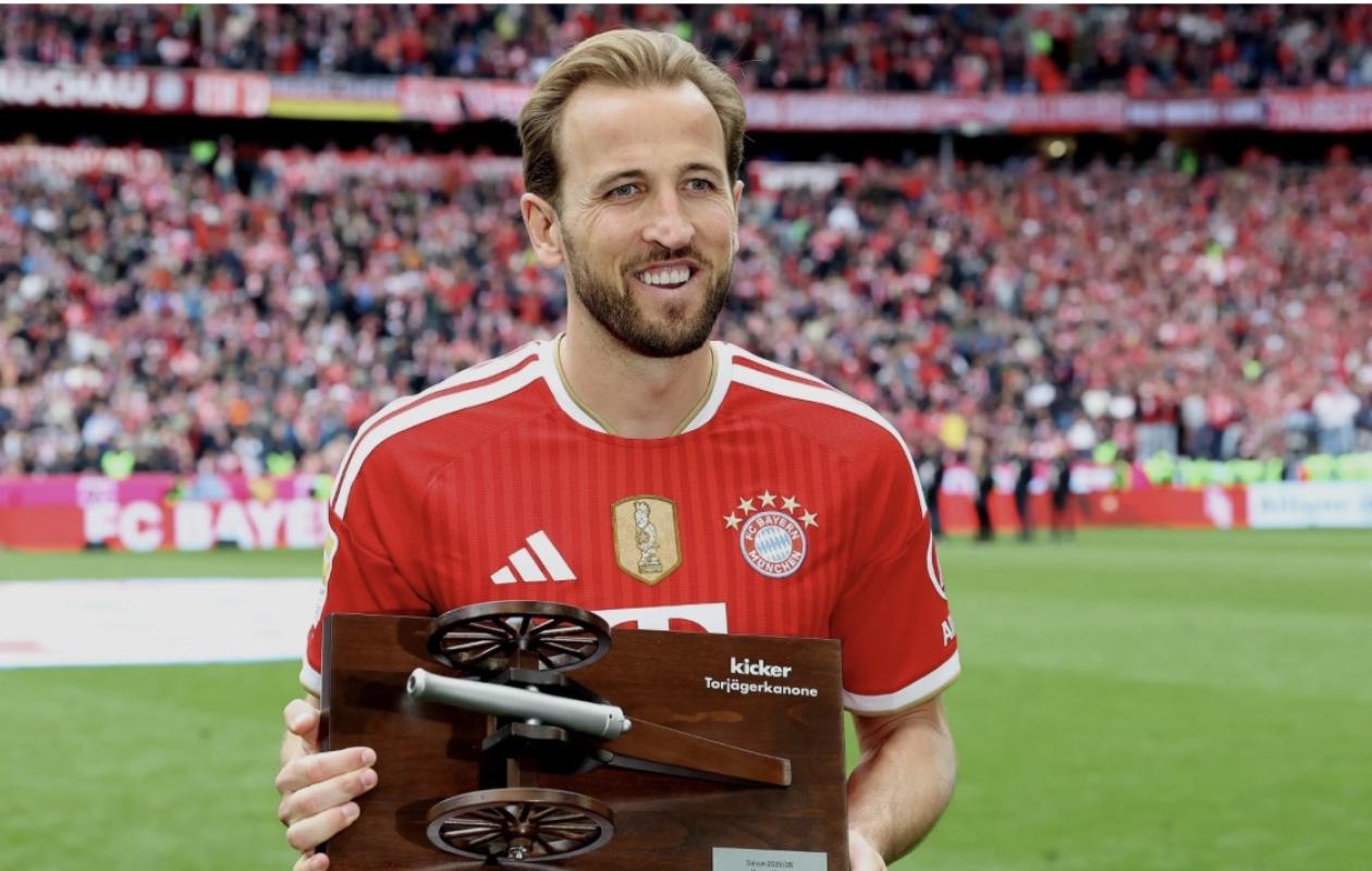 Photo: seneweb.com Harry Kane Named German Player of the Year 2026 Ahead of Olise