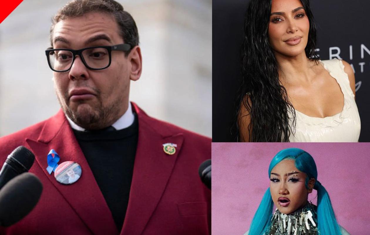 États-Unis : George Santos critique Kim Kardashian au sujet de sa fille North