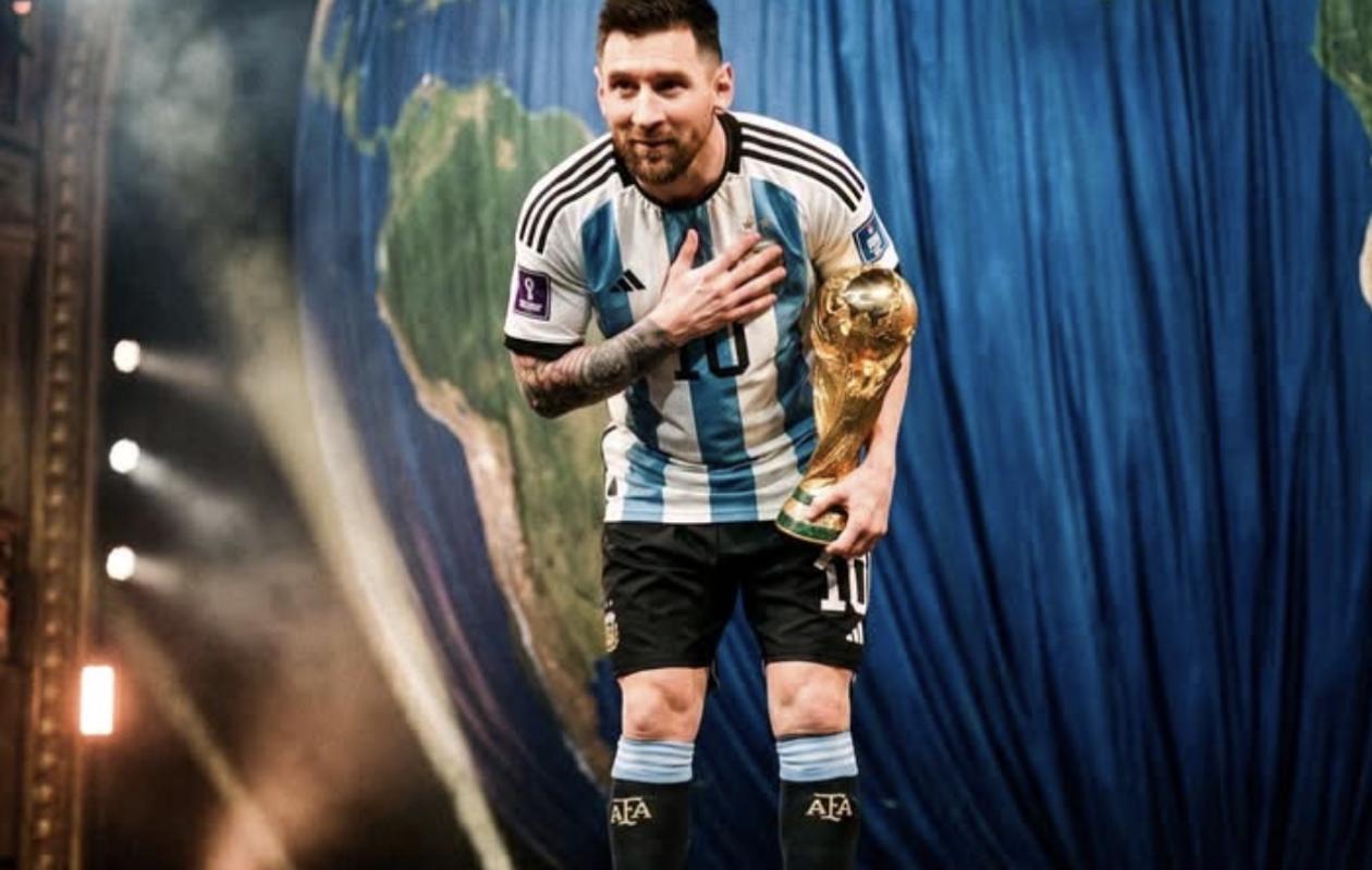 Photo: seneweb.com Argentine Football Leagues Pause at 10-Minute Mark to Honor Lionel Messi