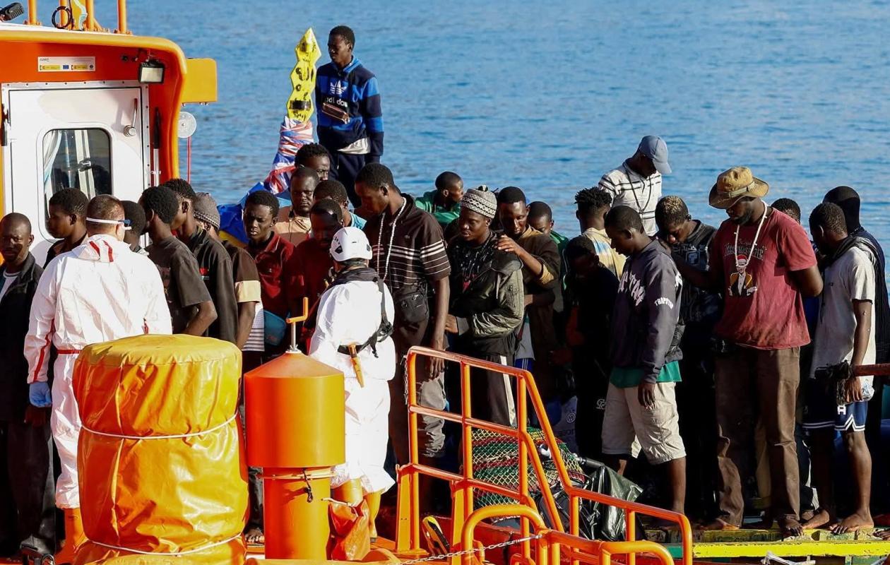 Route des Canaries : plus de 700 migrants secourus ce week-end