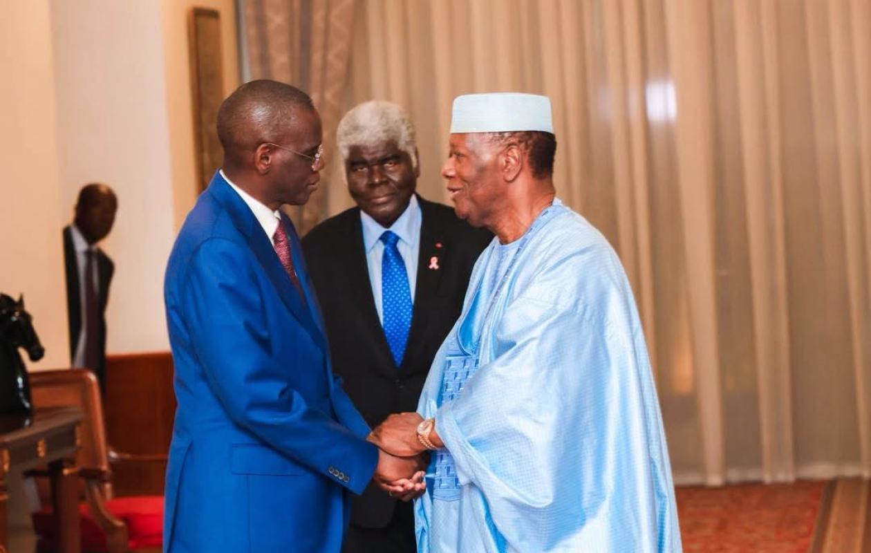 Al Aminou Lô reçu par Ouattara : les secteurs stratégiques au cœur des échanges