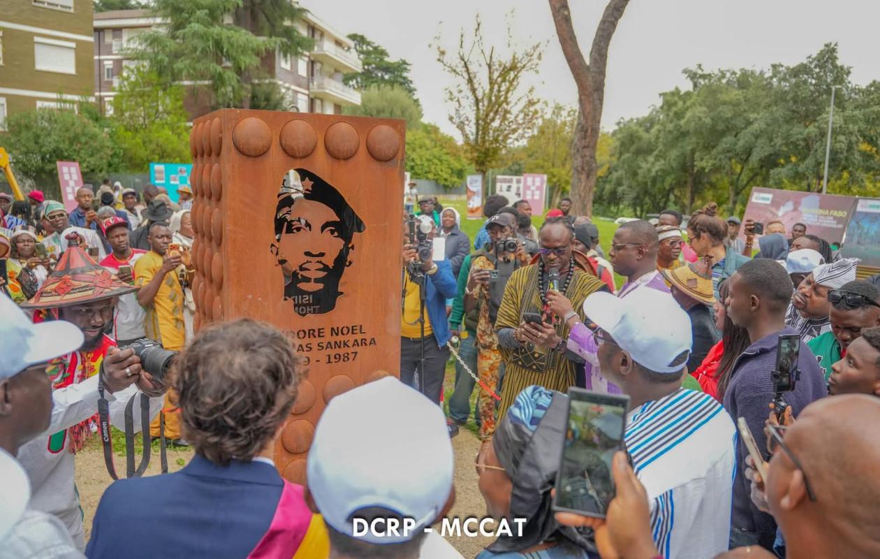 Burkina Faso : Thomas Sankara honoré par un monument à Rome | Seneweb