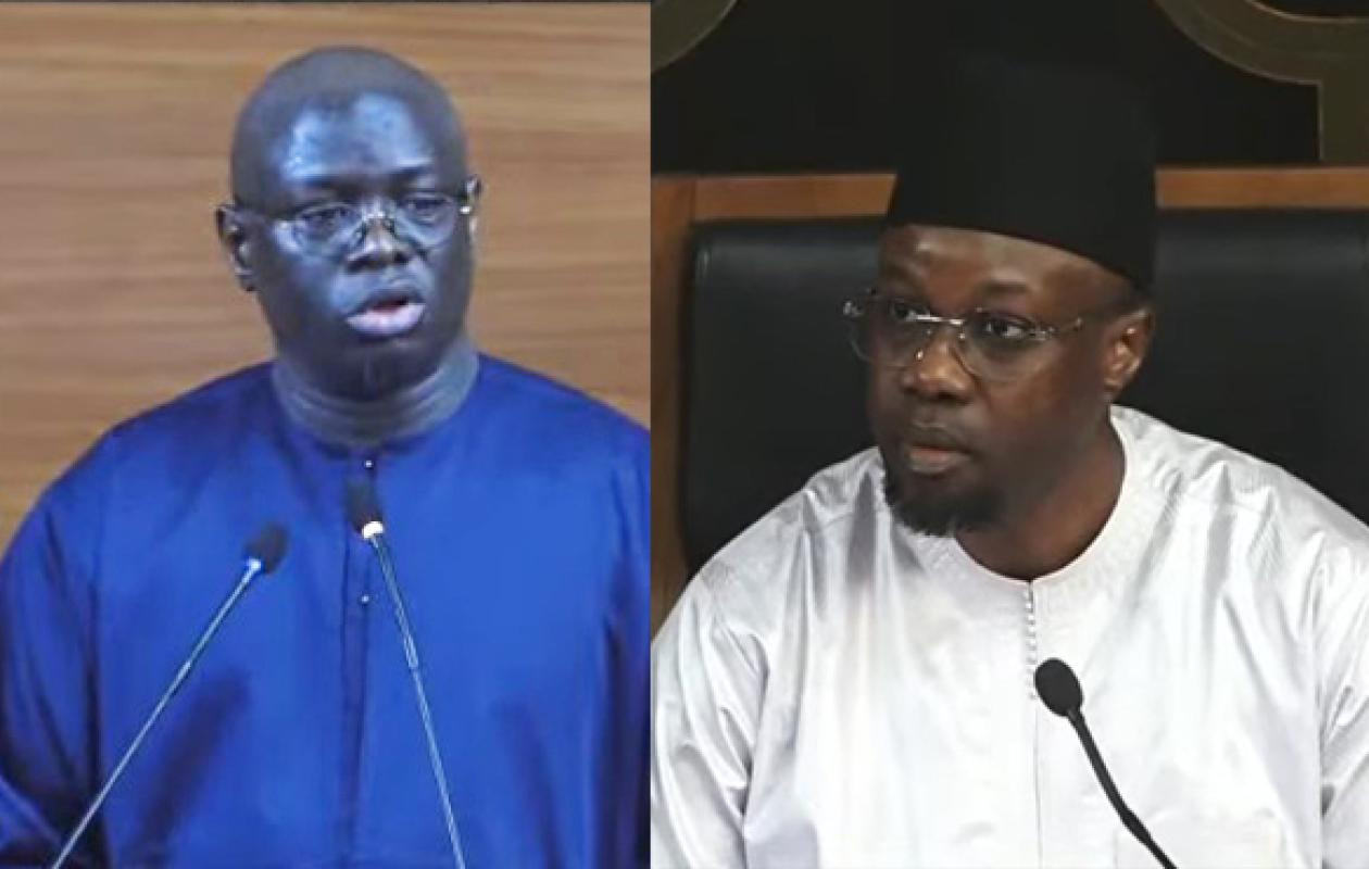 Sonko à Cheikh Diba : une pointe d’ironie lors des débats sur la LFR