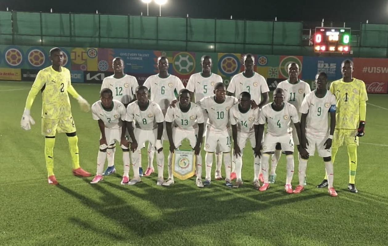 Mondial U15 : le Sénégal écrase le Costa Rica (6-1) et file en quarts de finale