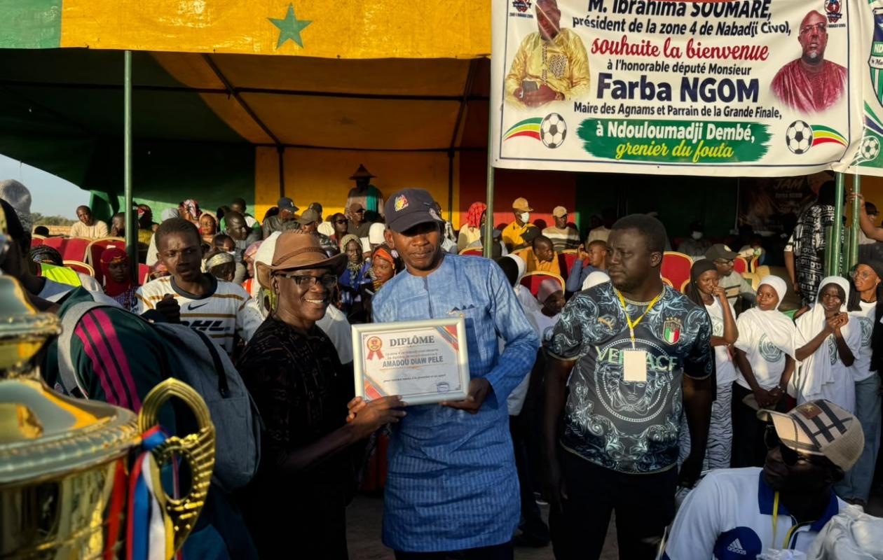 Finale de la Zone 4 à Nabadji : en l'absence du maire, Farba Ngom occupe la scène